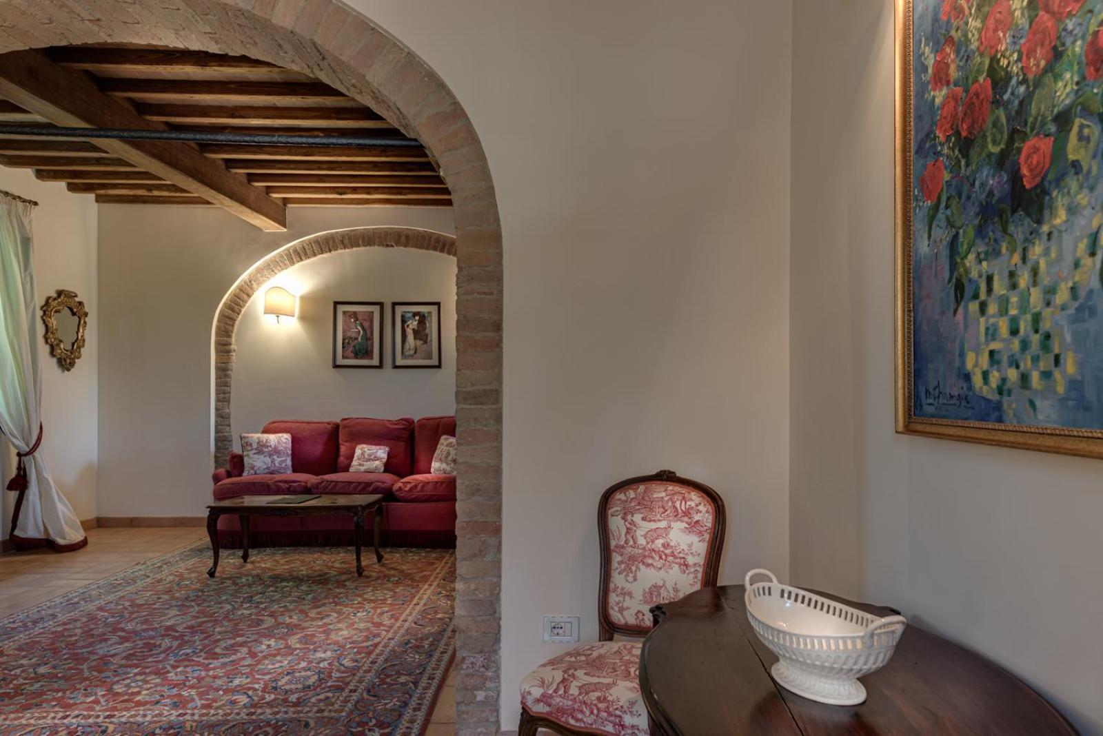 Villa Il Castagno Wine & Resort Сиена Екстериор снимка