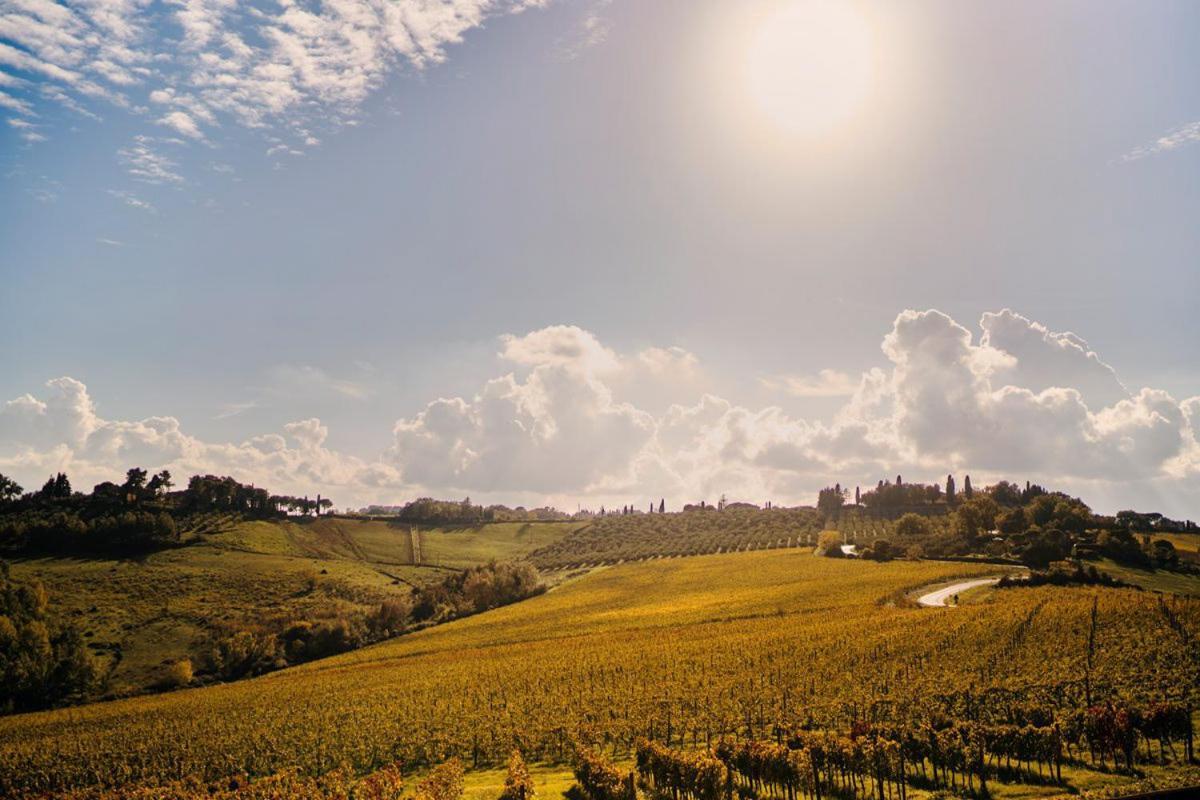 Villa Il Castagno Wine & Resort Сиена Екстериор снимка